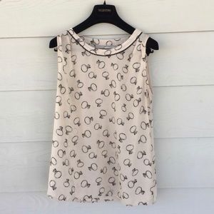 Pleione Engagement Ring Print Top